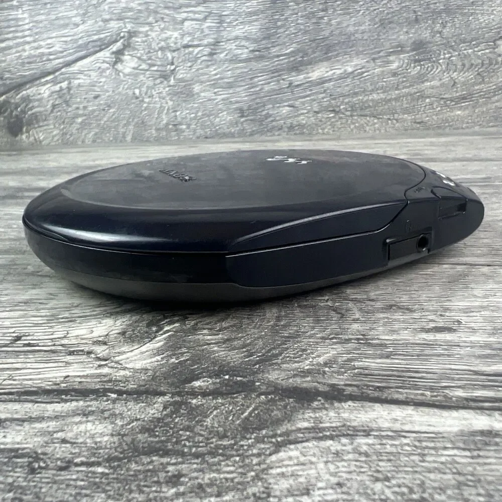 Sony Portable CD Player Blue D-E220 ESP MAX - TESTED AND WORKS